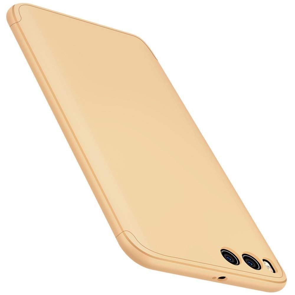 Ochranné puzdro GKK 360 - Predný a zadný kryt celého mobilu pre Xiaomi Mi 6 - Zlatá
