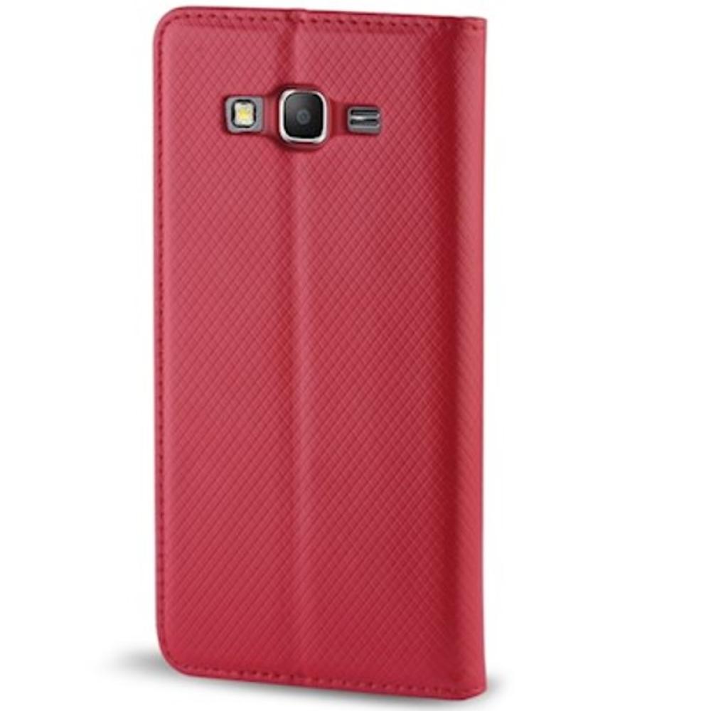 Elegantné magnetické puzdro pre Samsung Galaxy S9 - Červená