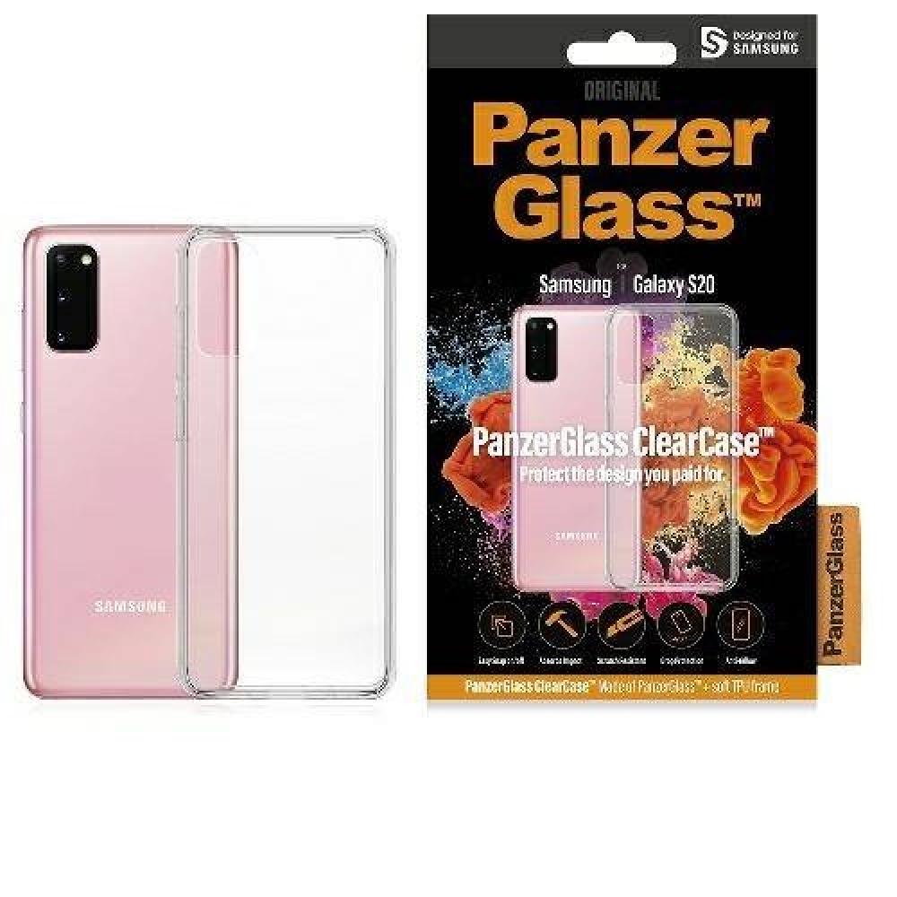 PanzerGlass Clearcase puzdro pre Samsung Galaxy S20 - Transparentná