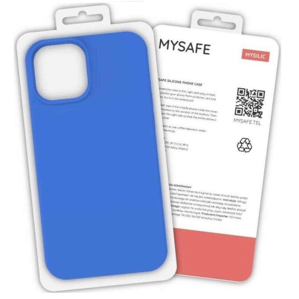 Silikonové puzdro pre Apple iPhone 13 - Modrá