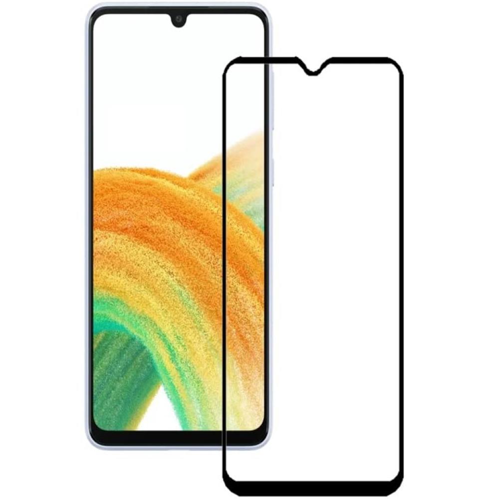 Ochranné sklo 6D pre Samsung Galaxy A33 - Čierna