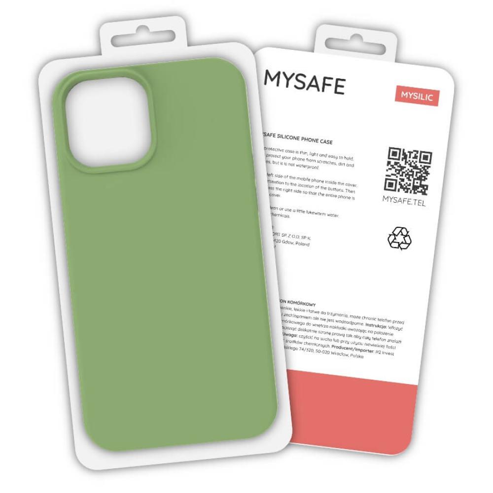MySafe Silikónové puzdro pre Apple iPhone XS Max - Zelená