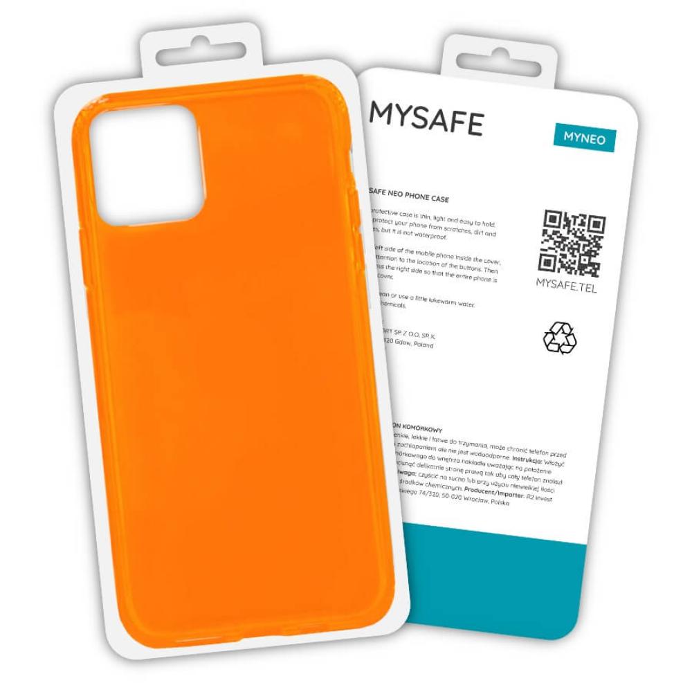 Puzdro MySafe Neo pre Apple iPhone 13 Mini - Oranžová