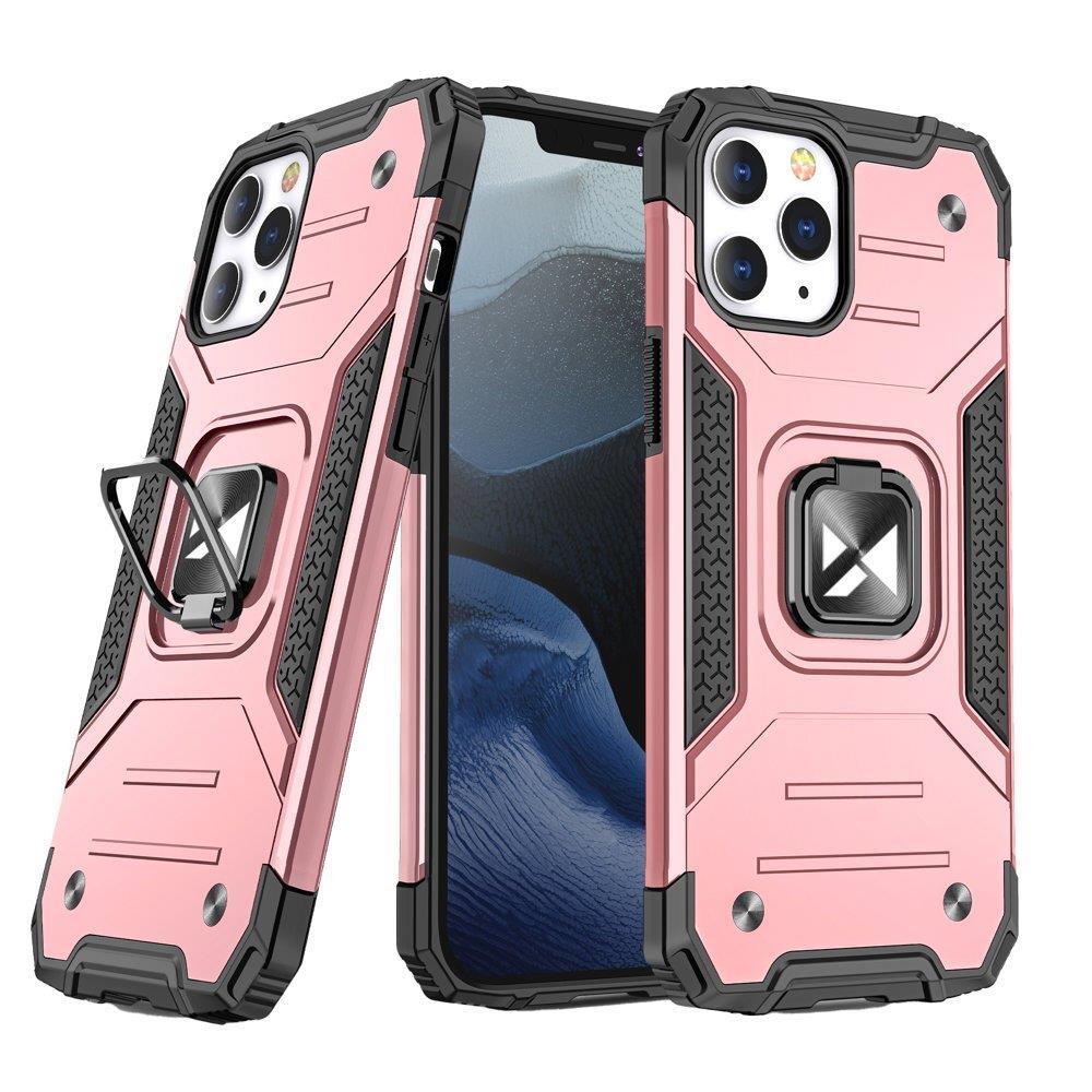 Puzdro Wozinsky Ring armor pre Apple iPhone 13 Mini - Ružová